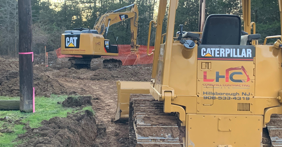 Grading Long Hill Contracting